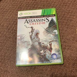 Assasin's Creed III Xbox 360 - 2 disc game (3 for $20)